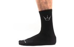 Peaty's Shredsock Socken - Black Crown -Fahrradzubehör Geschäft 04 PE PPW SOCK BLK 10