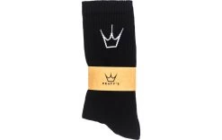 Peaty's Shredsock Socken - Black Crown -Fahrradzubehör Geschäft 05 PE PPW SOCK BLK 10