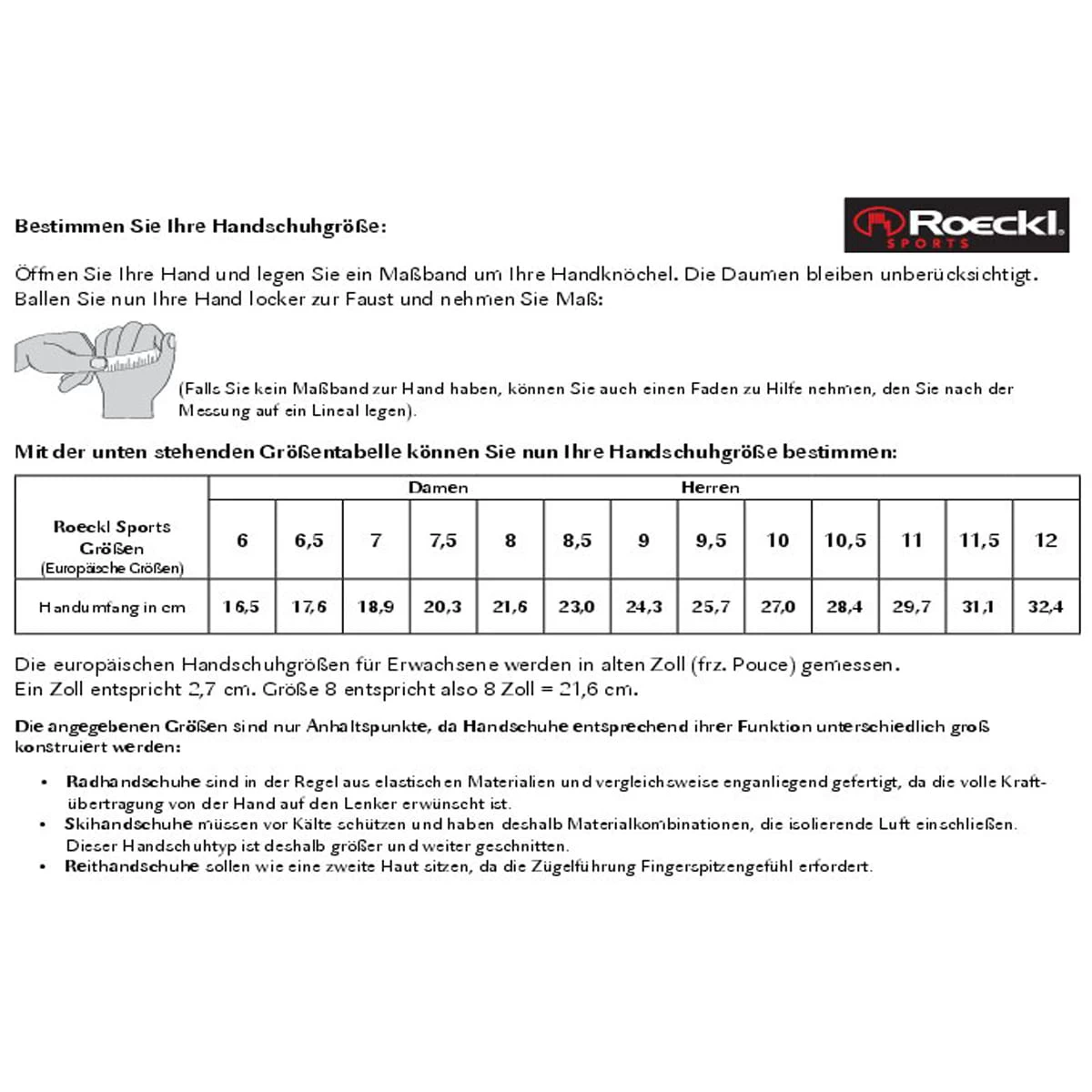 Roeckl Rocca GTX Winter Handschuh - Schwarz 5 Roeckl Rocca GTX Winter Handschuh - Schwarz – Bild 3
