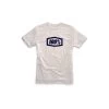 100% T-Shirt Essential White - Blue