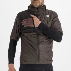 Sportful Supergiara Puffy Short Sleeve - Cacao -Fahrradzubehör Geschäft 11 1121044 035
