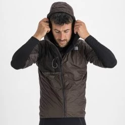 Sportful Supergiara Puffy Short Sleeve - Cacao -Fahrradzubehör Geschäft 18 1121044 035