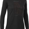 Fox Racing Women's Ranger Dr Long Sleeve Jersey - Black -Fahrradzubehör Geschäft 28970 001 1