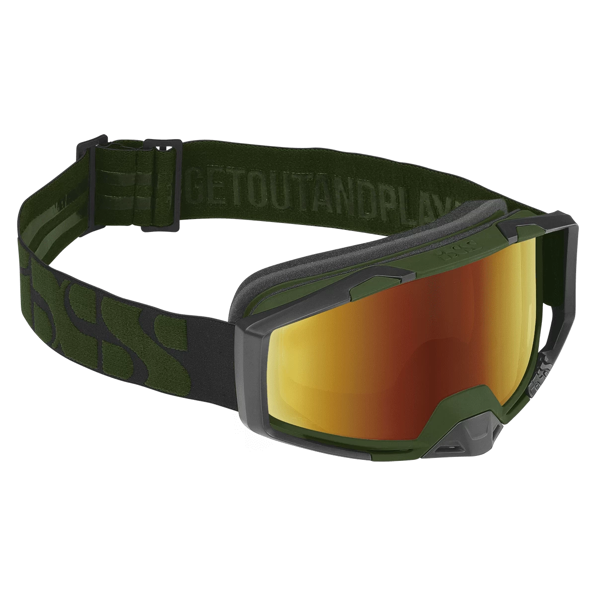 IXS Trigger Goggle Mirror (Low Profile) - Olive/Mirror Gold 3 IXS Trigger Goggle Mirror (Low Profile) - Olive/Mirror Gold