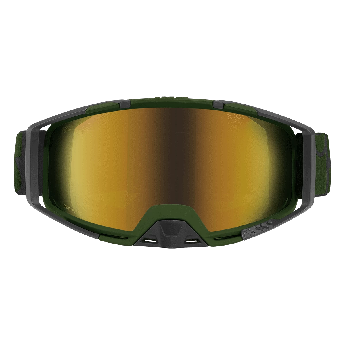 IXS Trigger Goggle Mirror (Low Profile) - Olive/Mirror Gold 5 IXS Trigger Goggle Mirror (Low Profile) - Olive/Mirror Gold – Bild 3