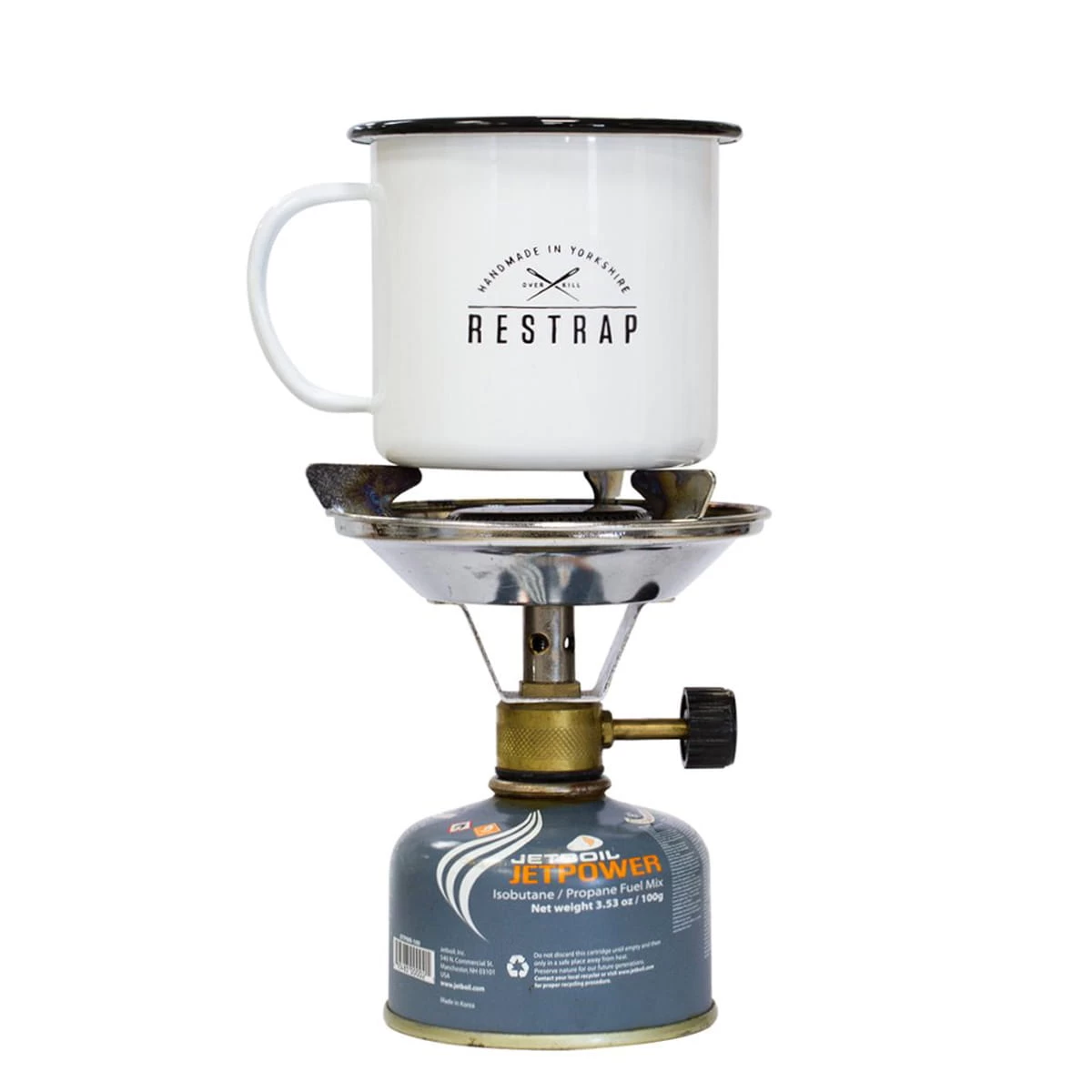 Restrap Enamel Mug - Weiß 5 Restrap Enamel Mug - Weiß – Bild 3