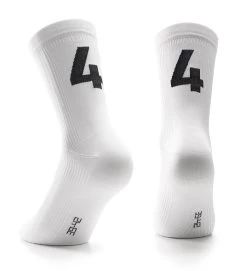 Assos Poker Socks No.4 - Holy White