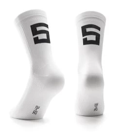 Assos Poker Socks No.5 - Holy White