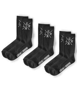 LOOSE RIDERS Technical Socks - 3 Pack Logo