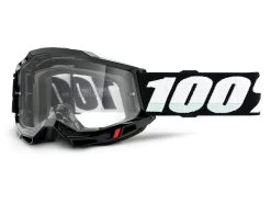 100% Accuri 2 Goggle - Clear Lens - Black