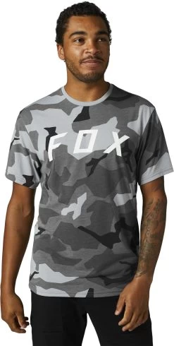 Fox Racing Bnkr SS Tech Tee Black Camo