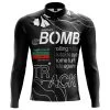 Bombtrack UNITY Langarm Trikot - Schwarz -Fahrradzubehör Geschäft FRONTE