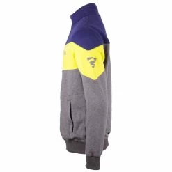Sweatjacke LEO - Dunkelblau-fluogelb-grau 7 Sweatjacke LEO - Dunkelblau-fluogelb-grau -Fahrradzubehör Geschäft GMSSweatjackeLEO dunkelblau fluogelb grau 3