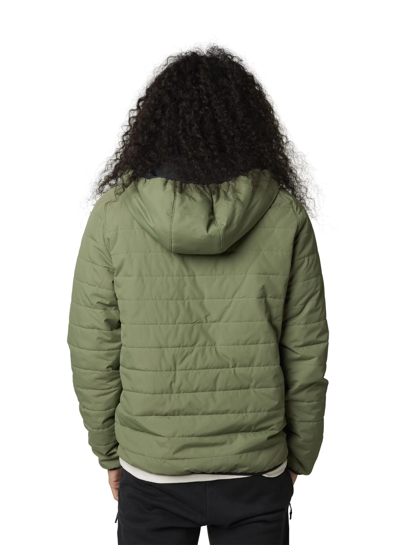 Fox Racing Howell Hooded Puffy Anorak - Army 5 Fox Racing Howell Hooded Puffy Anorak - Army – Bild 3