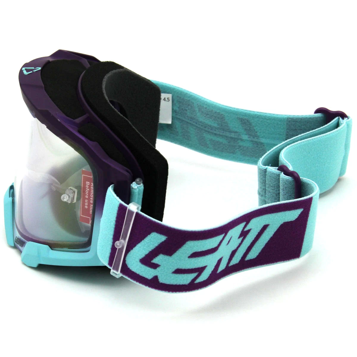 LEATT Velocity 4.5 Iriz Goggle Anti Fog Lens HellBlau/Lila 4 LEATT Velocity 4.5 Iriz Goggle Anti Fog Lens HellBlau/Lila – Bild 2