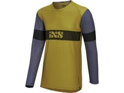 IXS Trigger EVO Long Sleeve Jersey - Acacia / Charcoal