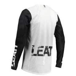 LEATT Jersey 4.5 X-Flow - Weiss-schwarz -Fahrradzubehör Geschäft LEATTJersey4 5X Flow weiss schwarz 3