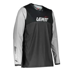 LEATT Jersey Moto 4.5 Enduro Schwarz-weiss