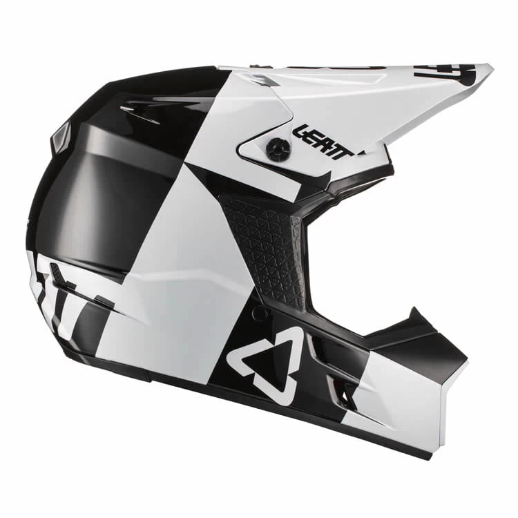 LEATT Motocrosshelm 3.5 Junior V21.3 - Weiss-schwarz 5 LEATT Motocrosshelm 3.5 Junior V21.3 - Weiss-schwarz – Bild 3