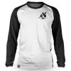 LOOSE RIDERS Mens Technical Jersey Long Sleeves - Praying Hands White