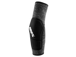 100% Ridecamp Elbow Pads - Grey Heather / Black