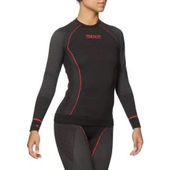 SIXS Funktionsshirt-langarm Blazefit TS2W Schwarz-rot -Fahrradzubehör Geschäft SIXSFunktionsshirt langarmBlazefitTS2Wschwarz rot 5