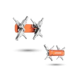 STASH Multitool - Orange -Fahrradzubehör Geschäft STASH MULTI TOOL Too key ORG