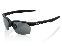 100% Sportcoupe - Smoke Lens - Soft Tact Black
