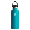 Hydro Flask Standard Mouth Flasche Mit Flex Deckel - 532 Ml - Laguna -Fahrradzubehör Geschäft Standard Mouth Flasche mit Flex Deckel 532 ml Laguna