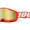 100% Strata 2 Goggle - Mirror Lens - Orange 1 100% Strata 2 Goggle - Mirror Lens - Orange -Fahrradzubehör Geschäft Strata2Goggle MirrorLens orange 1