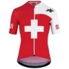 Assos SUISSE FED Jersey S9 TARGA - National Red -Fahrradzubehör Geschäft assos suisse federation s9 targa kurzarmtrikot