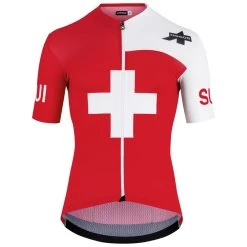 Assos SUISSE FED Jersey S9 TARGA - National Red