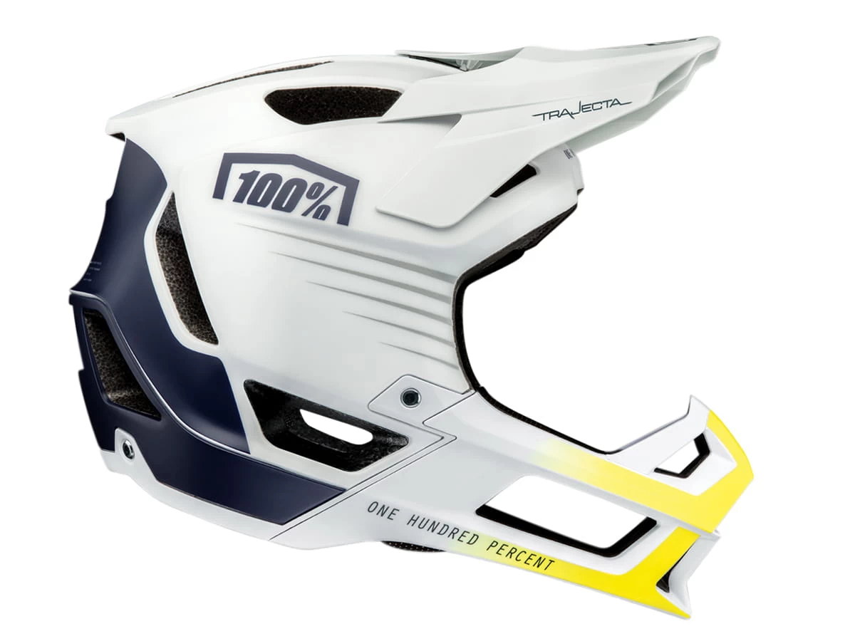 100% Trajecta Helm - Blau/Weiß 3 100% Trajecta Helm - Blau/Weiß