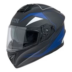 IXS 216 2.0 Motorradhelm - Matt Schwarz-blau