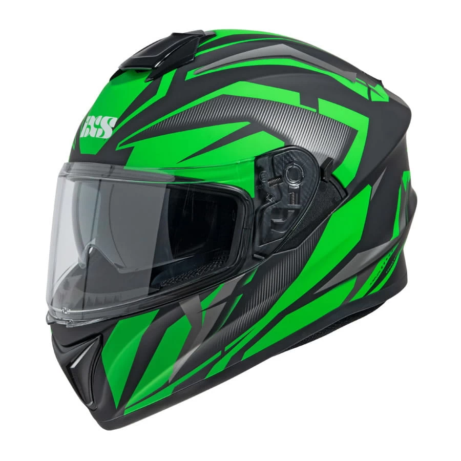 IXS 216 2.1 Motorradhelm - Matt Schwarz-grün 3 IXS 216 2.1 Motorradhelm - Matt Schwarz-grün