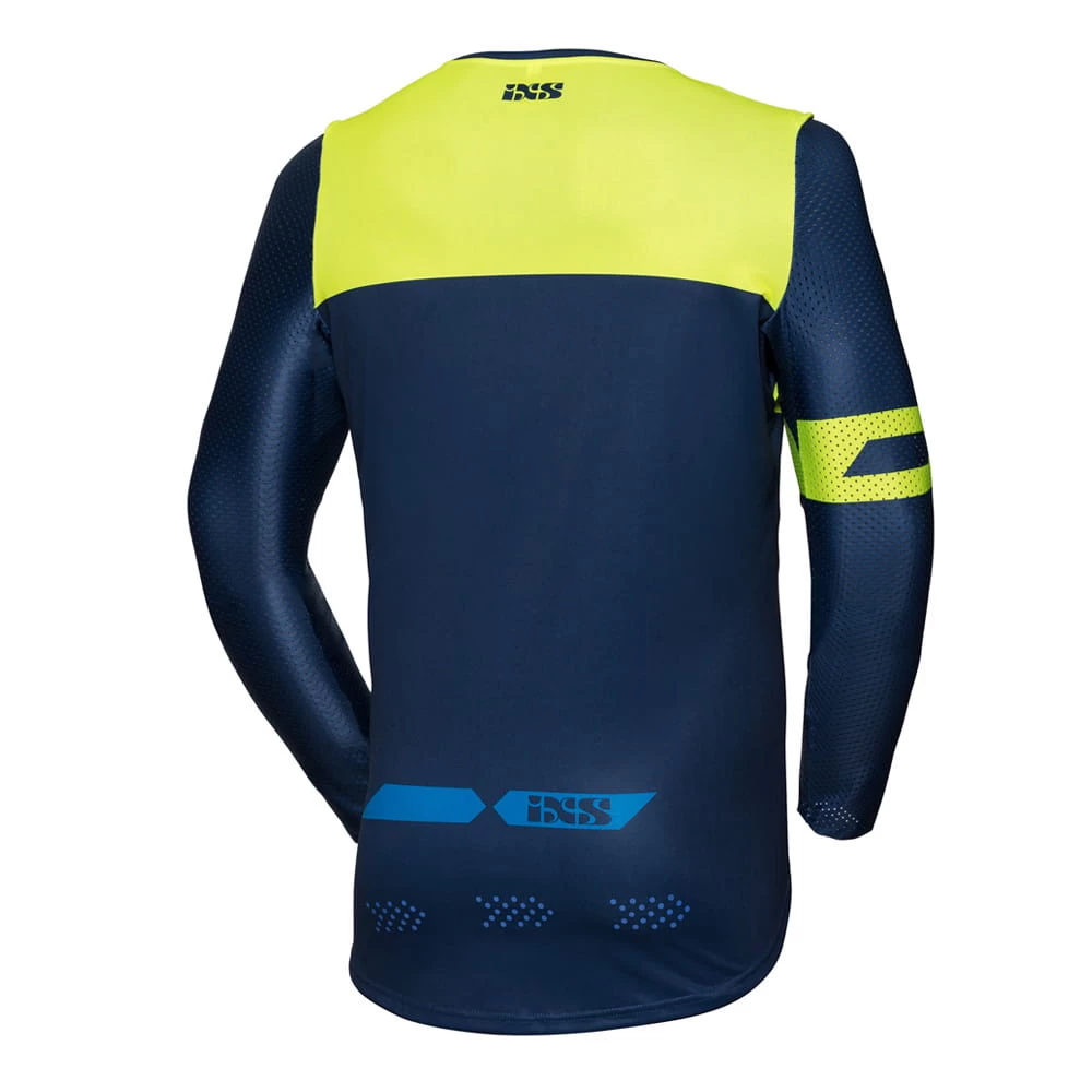 IXS MX Jersey 19 2.0 Slim Blue Yellow 4 IXS MX Jersey 19 2.0 Slim Blue Yellow – Bild 2
