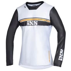 IXS MX Jersey Trigger 2.0 - Weiss-anthrazit-braun
