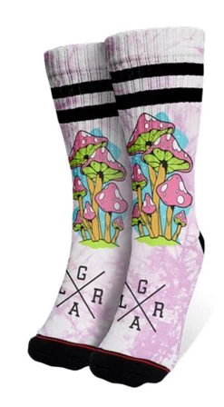 LOOSE RIDERS Lifestyle Accs Socks - Shroom Tie Dye
