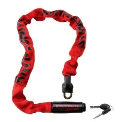 Kryptonite Keeper 785 Integrated Kettenschloss - Rot -Fahrradzubehör Geschäft keeper 785 integrated kettenschloss rot 149376