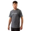 Logo T-Shirt Grau -Fahrradzubehör Geschäft mainlogograu 01