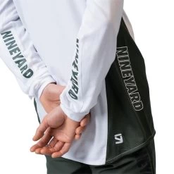 PREMIUM. Bamboo Tech Longsleeve - Weiss -Fahrradzubehör Geschäft nineyard tech langarmshirt tech longsleeve shirt premium bamboo 3