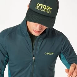 Oakley Elements Thermal Jersey - Hunter Green -Fahrradzubehör Geschäft oakley thermal jersey jacket hunter green 1 1179673