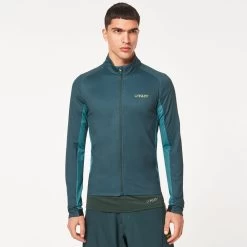 Oakley Elements Thermal Jersey - Hunter Green -Fahrradzubehör Geschäft oakley thermal jersey jacket hunter green 8 1179670