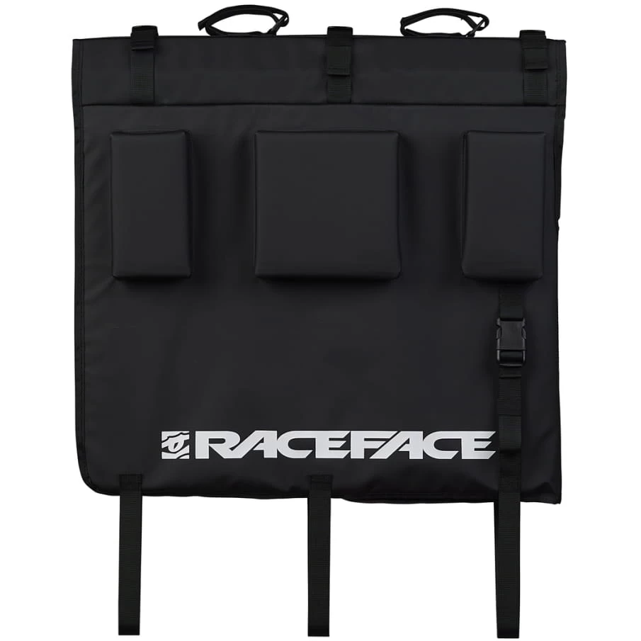 Race Face Tailgate T2 Half Stack Heckklappenpad - Schwarz 3 Race Face Tailgate T2 Half Stack Heckklappenpad - Schwarz