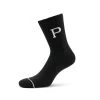 ''P'' Socke (2er Pack) Schwarz -Fahrradzubehör Geschäft socke black