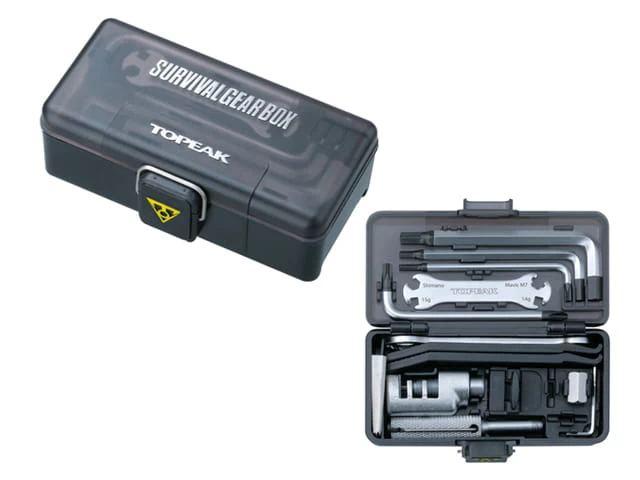 Topeak Survival Gear Box Mini-Werkzeugbox 3 Topeak Survival Gear Box Mini-Werkzeugbox