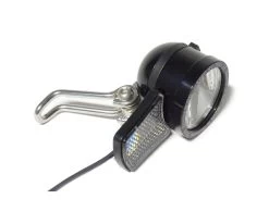 Edelux II-DC-für 6 Bis 75 Volt LED-Scheinwerfer-schwarz Eloxiert